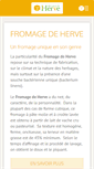 Mobile Screenshot of fromagedeherve.com